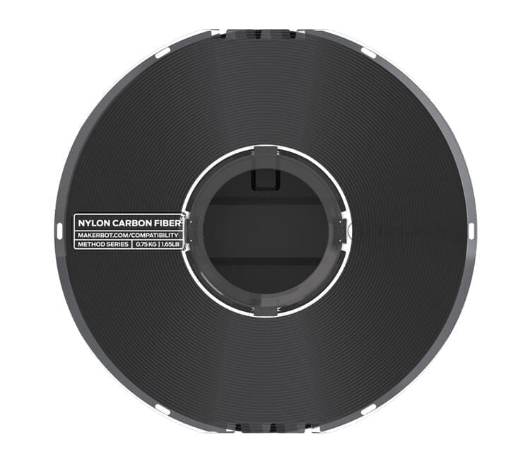 MakerBot Method Nylon (6/66) Carbon Fiber Filament Black (.50kg, 1.1lb) Filament Makerbot - Indicate Technologies