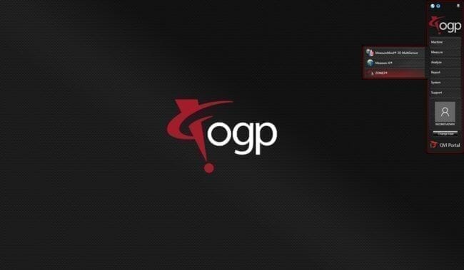 Portal: Navigation Panel - Measurement Software - OGP - Indicate Technologies