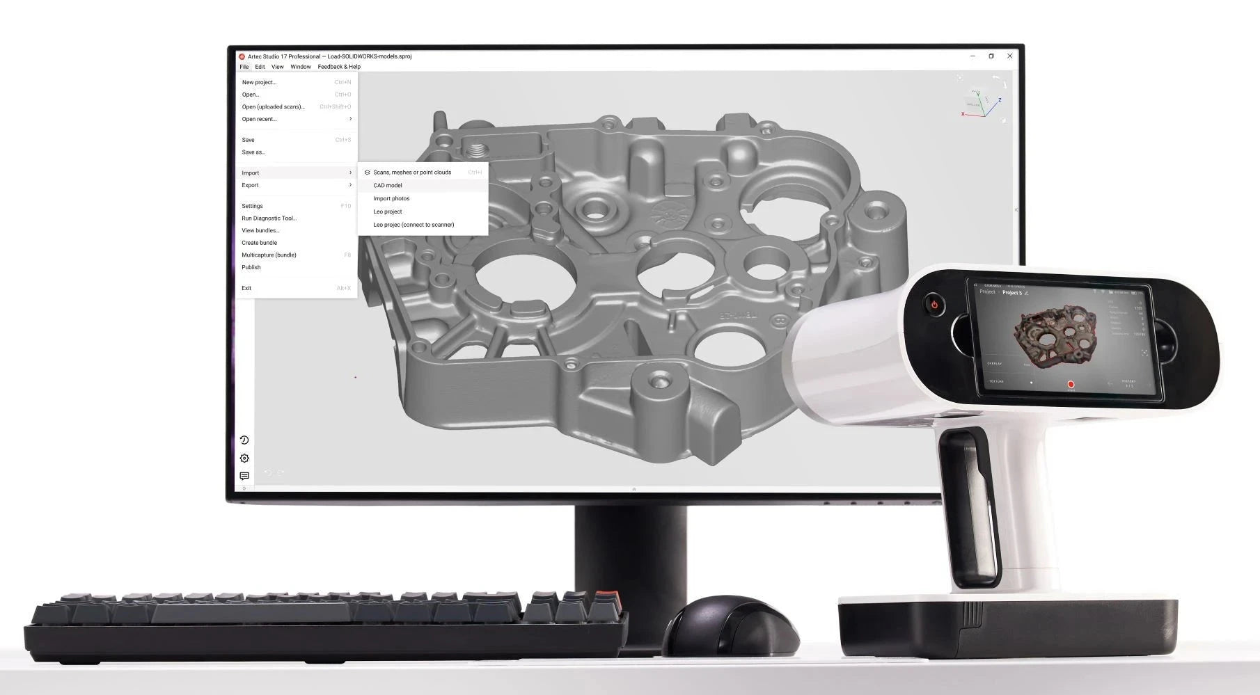 Studio 17 Lifetime License Software Artec 3D - Indicate Technologies