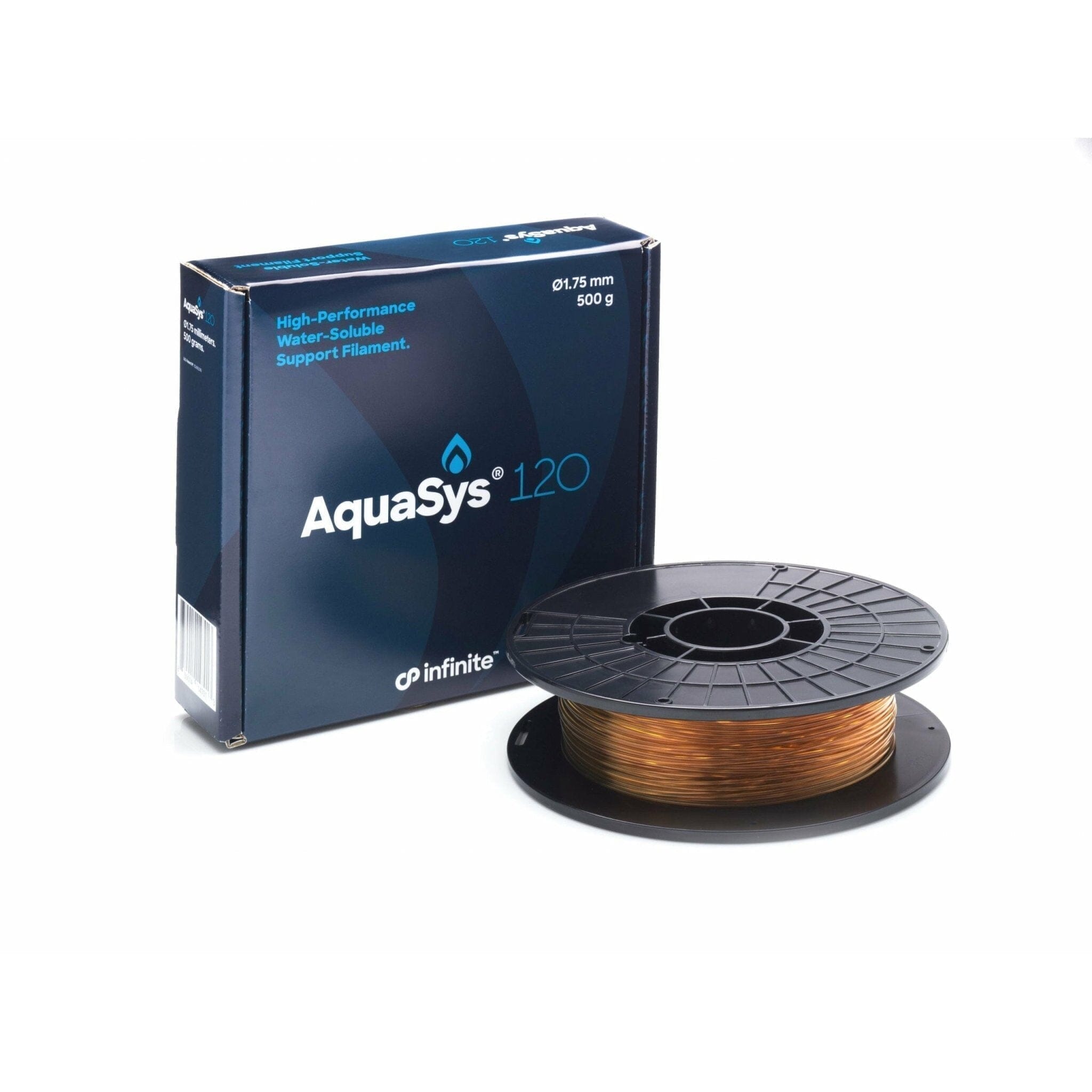 AquaSys 120 Filament Infinite Material Solutions 1.75 mm 500 g Natural - Indicate Technologies