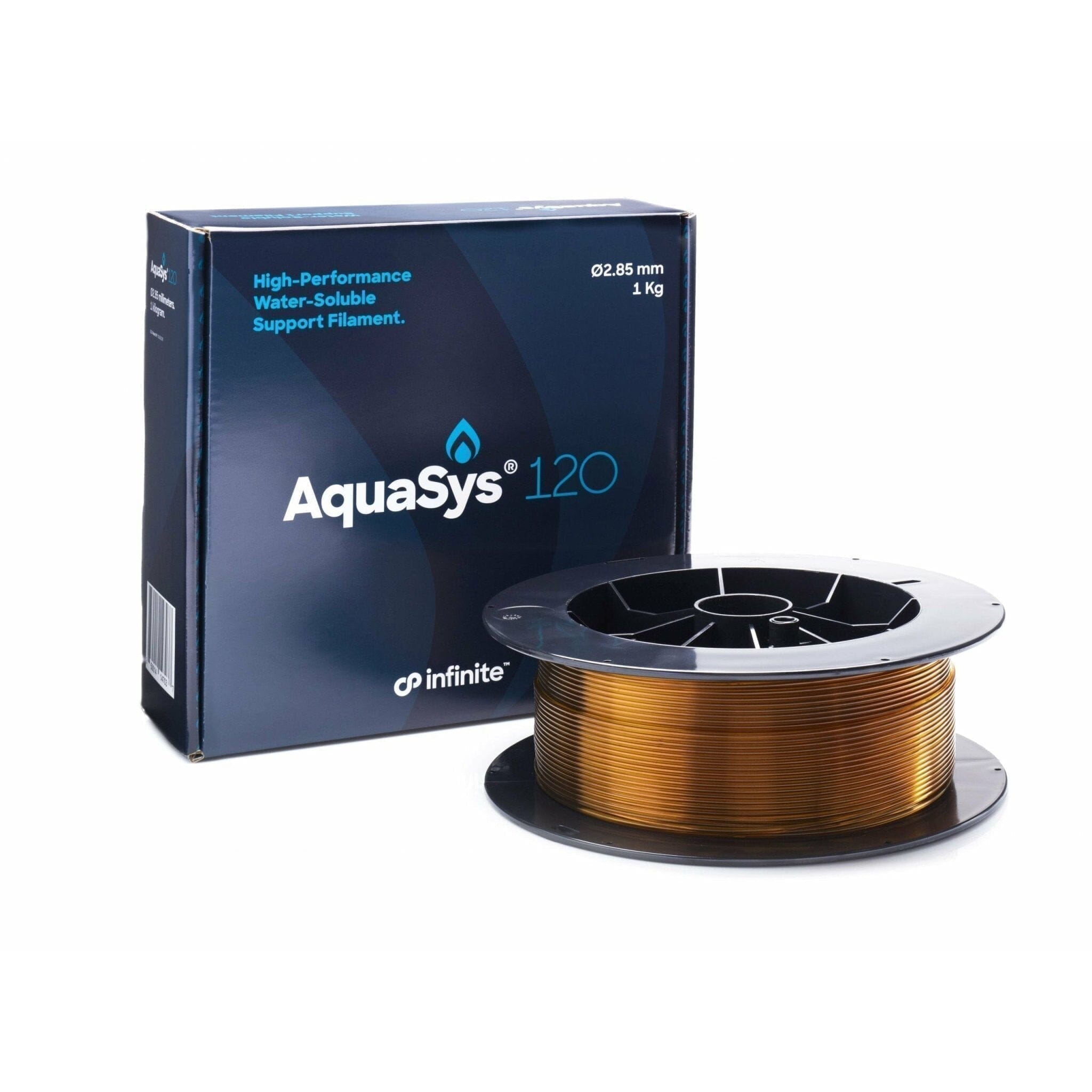 AquaSys 120 Filament Infinite Material Solutions 2.85 mm 1 kg Natural - Indicate Technologies