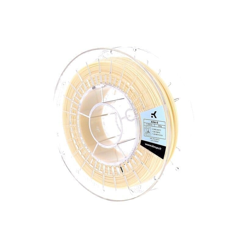 ASA-S Filament Kimya 2.85 mm 500 g Natural - Indicate Technologies