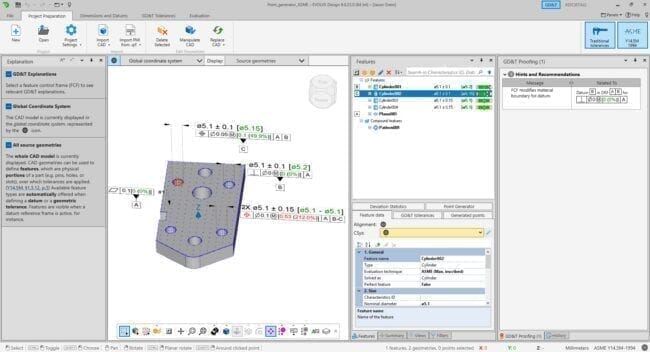 EVOLVE Design Measurement Software OGP - Indicate Technologies
