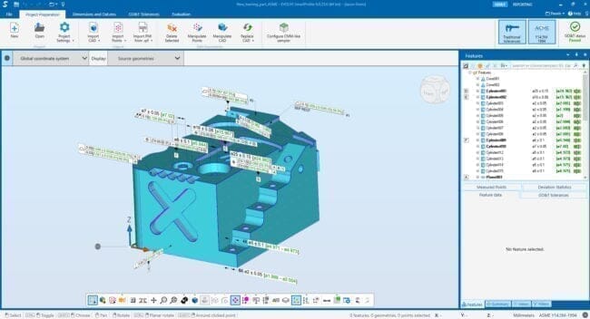 EVOLVE SmartProfile Measurement Software OGP - Indicate Technologies