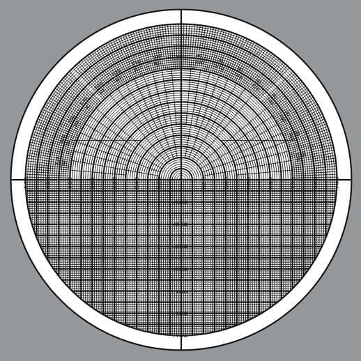 Optical Comparator Overlays Measurement Accessory OGP Toolroom Charts - Indicate Technologies