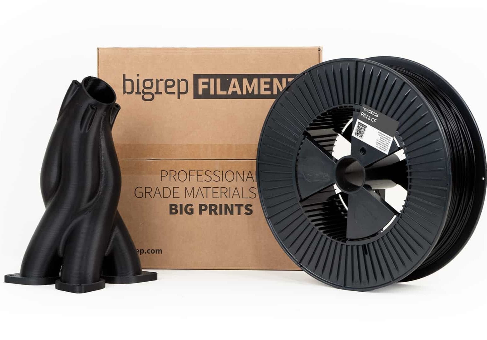 PA12 CF Filament BigRep - Indicate Technologies