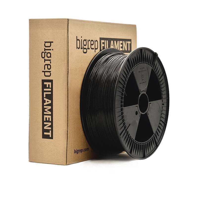 PET-CF Filament BigRep Black 2.85 mm 2.5 kg - Indicate Technologies