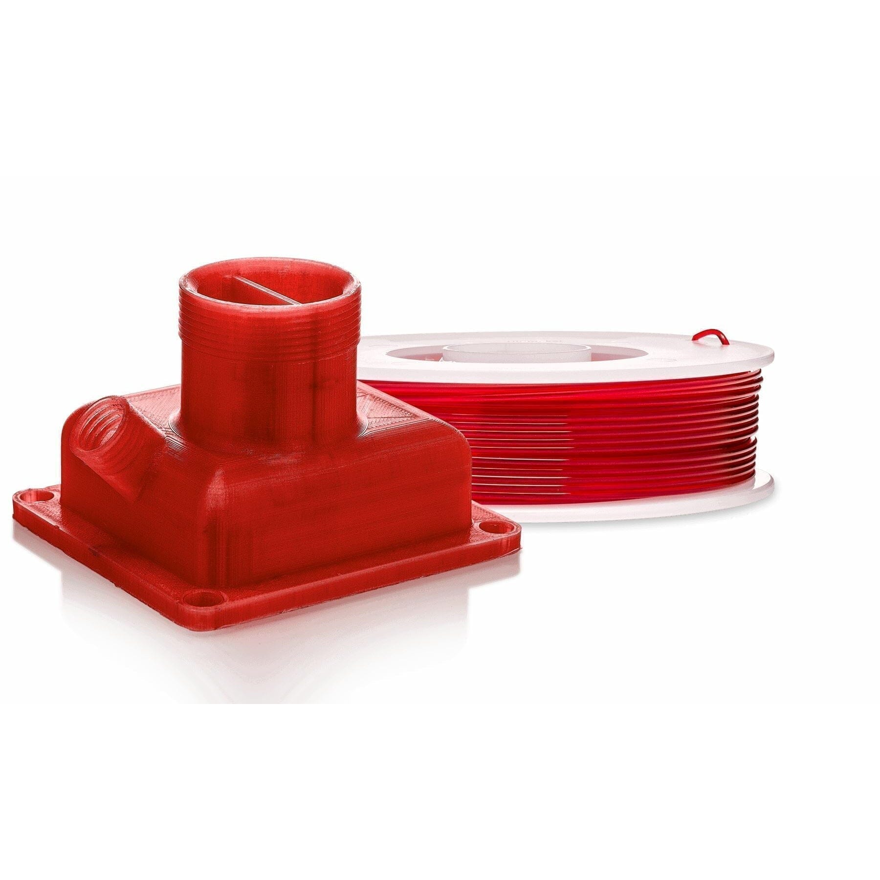 PETG Filament UltiMaker 2.85 mm 750 g Red Translucent - Indicate Technologies