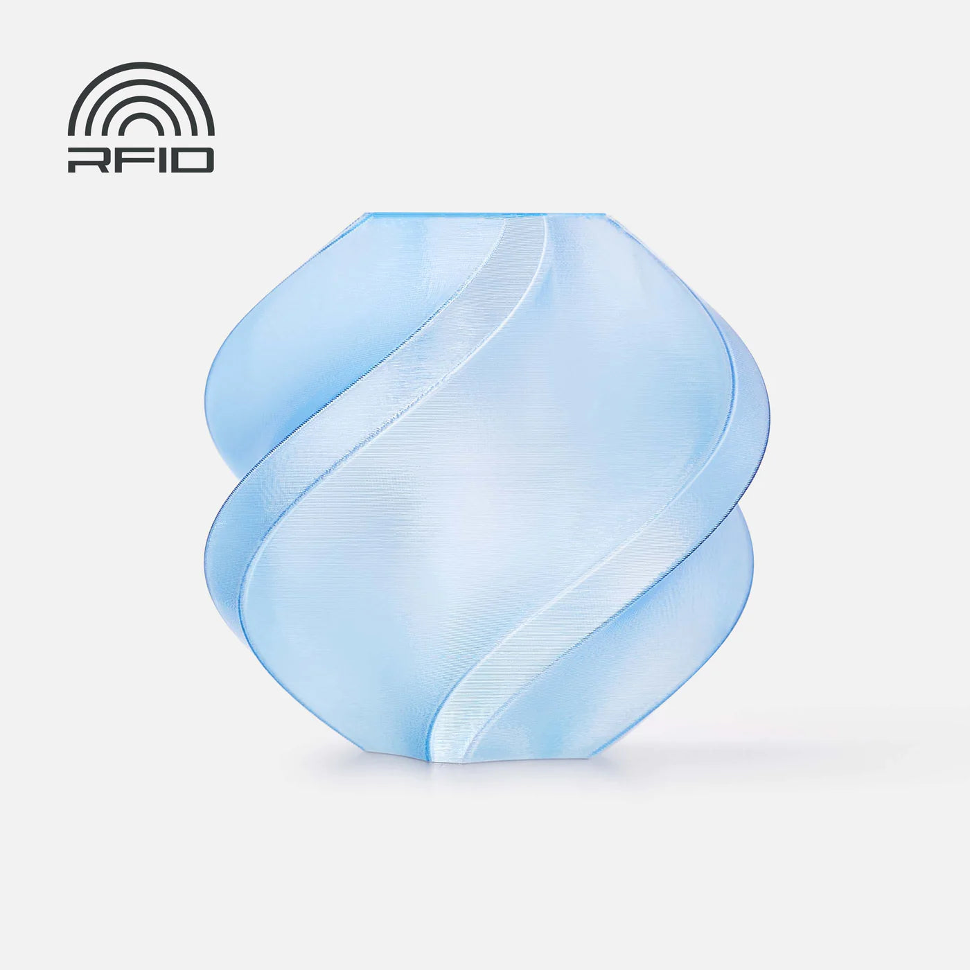 PETG Translucent Filament Bambu Lab Light Blue Spool 1.0 kg - Indicate Technologies