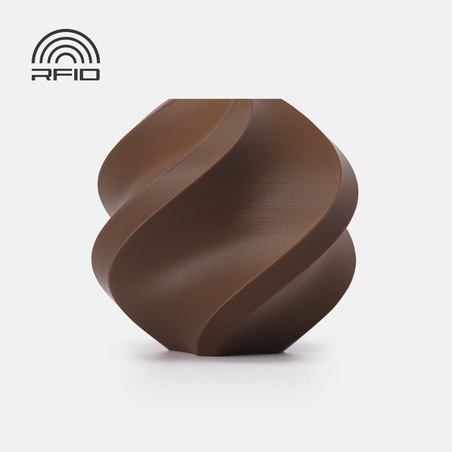 PLA Basic Filament Bambu Lab Cocoa Brown Spool 1.0 kg - Indicate Technologies