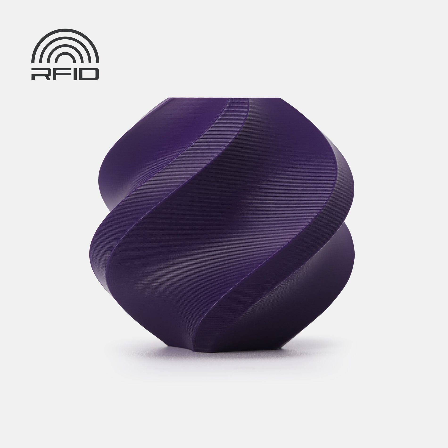 PLA Basic Filament Bambu Lab Indigo Purple Spool 1.0 kg - Indicate Technologies