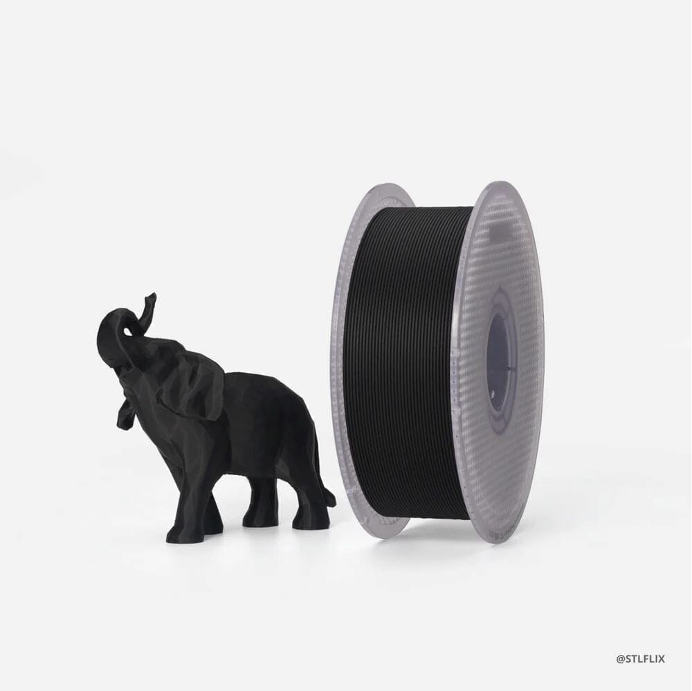 PLA-CF Filament Bambu Lab Black Spool 1.0 kg - Indicate Technologies