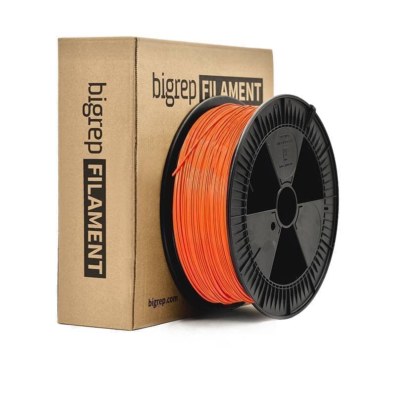 PLA Filament BigRep Orange 2.85 mm 2.3 kg - Indicate Technologies