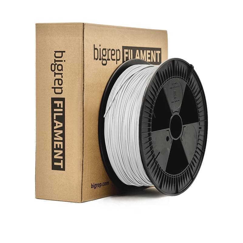 PLA Filament BigRep Powder Ash Gray 2.85 mm 2.3 kg - Indicate Technologies