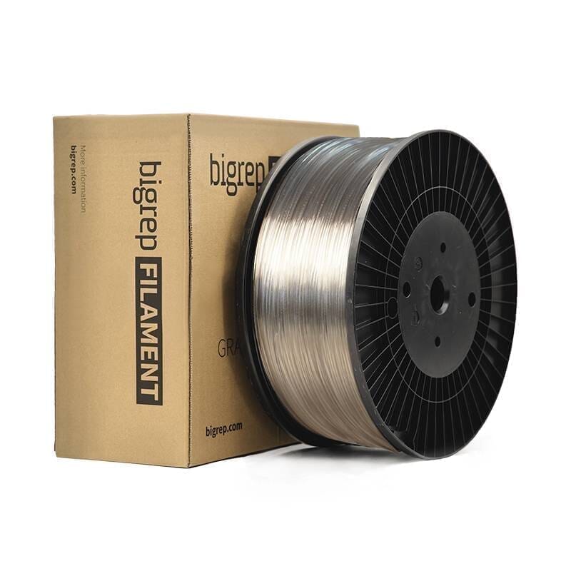 PLA Filament BigRep Translucent 2.85 mm 4.5 kg - Indicate Technologies