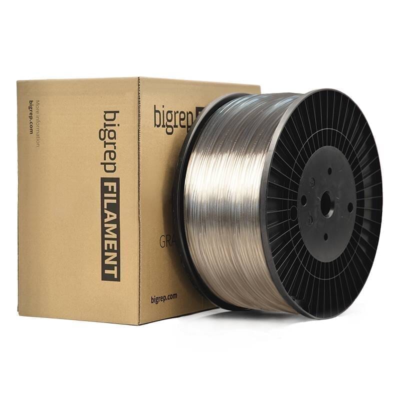 PLA Filament BigRep Translucent 2.85 mm 8.0 kg - Indicate Technologies