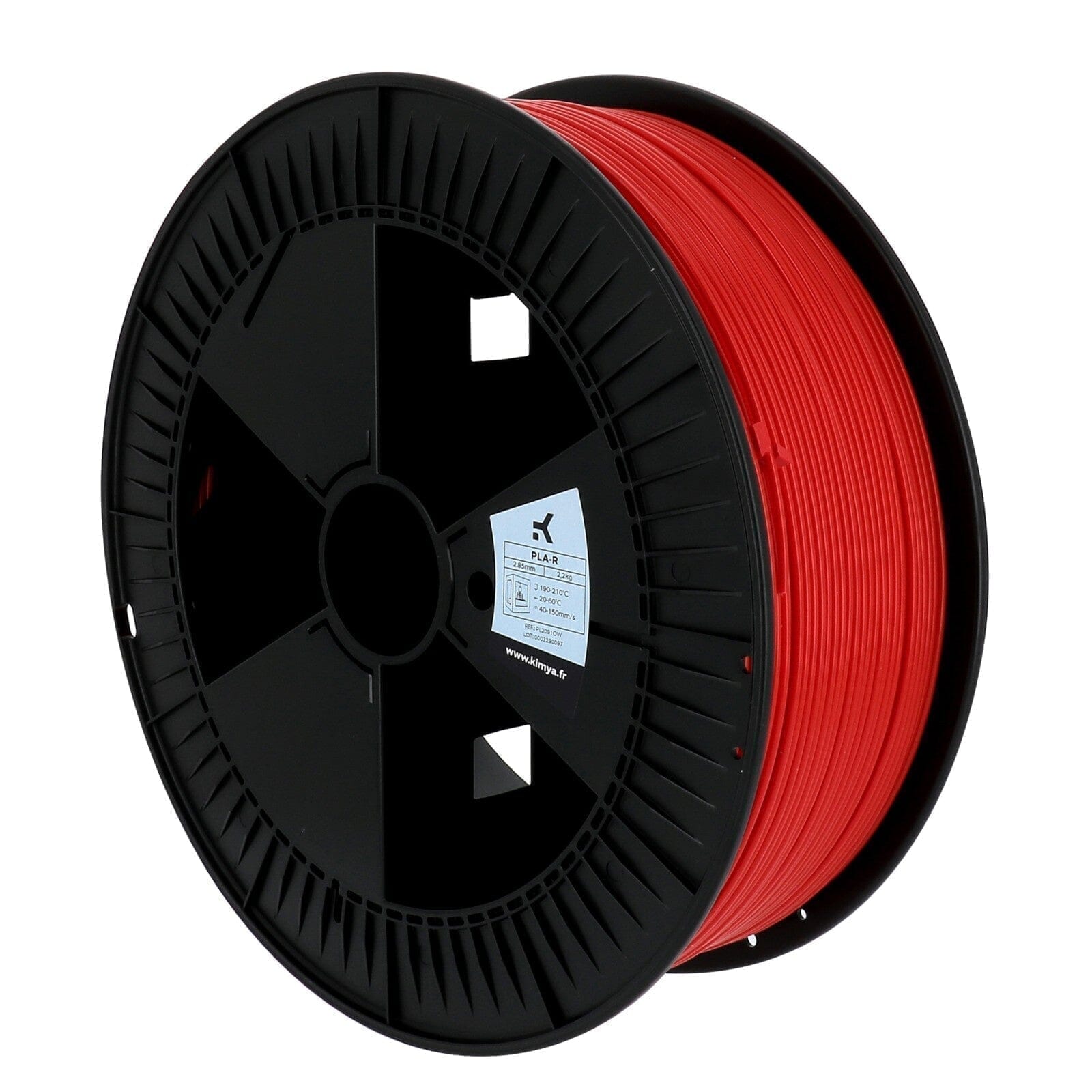 PLA-R Filament Kimya 1.75 mm 750 g Red - Indicate Technologies