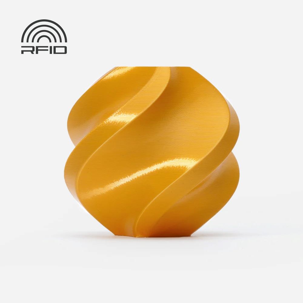 PLA Silk Filament Bambu Lab Gold Spool 1.0 kg - Indicate Technologies