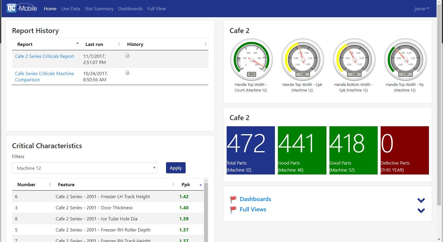 QC-Mobile - Measurement Software - Prolink - Indicate Technologies