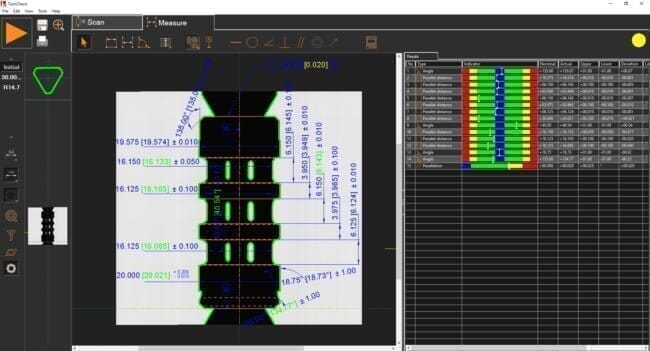 TurnCheck Software Measurement Software OGP - Indicate Technologies