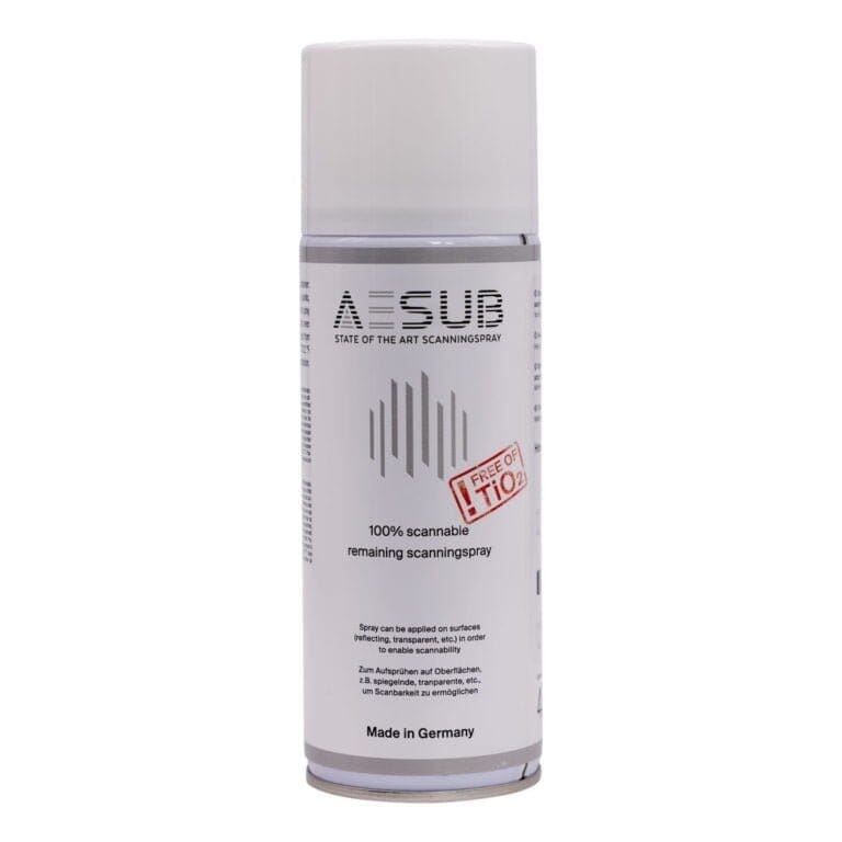 White Scanning Spray (12 Pack) - Scanning Spray - AESUB - Indicate Technologies