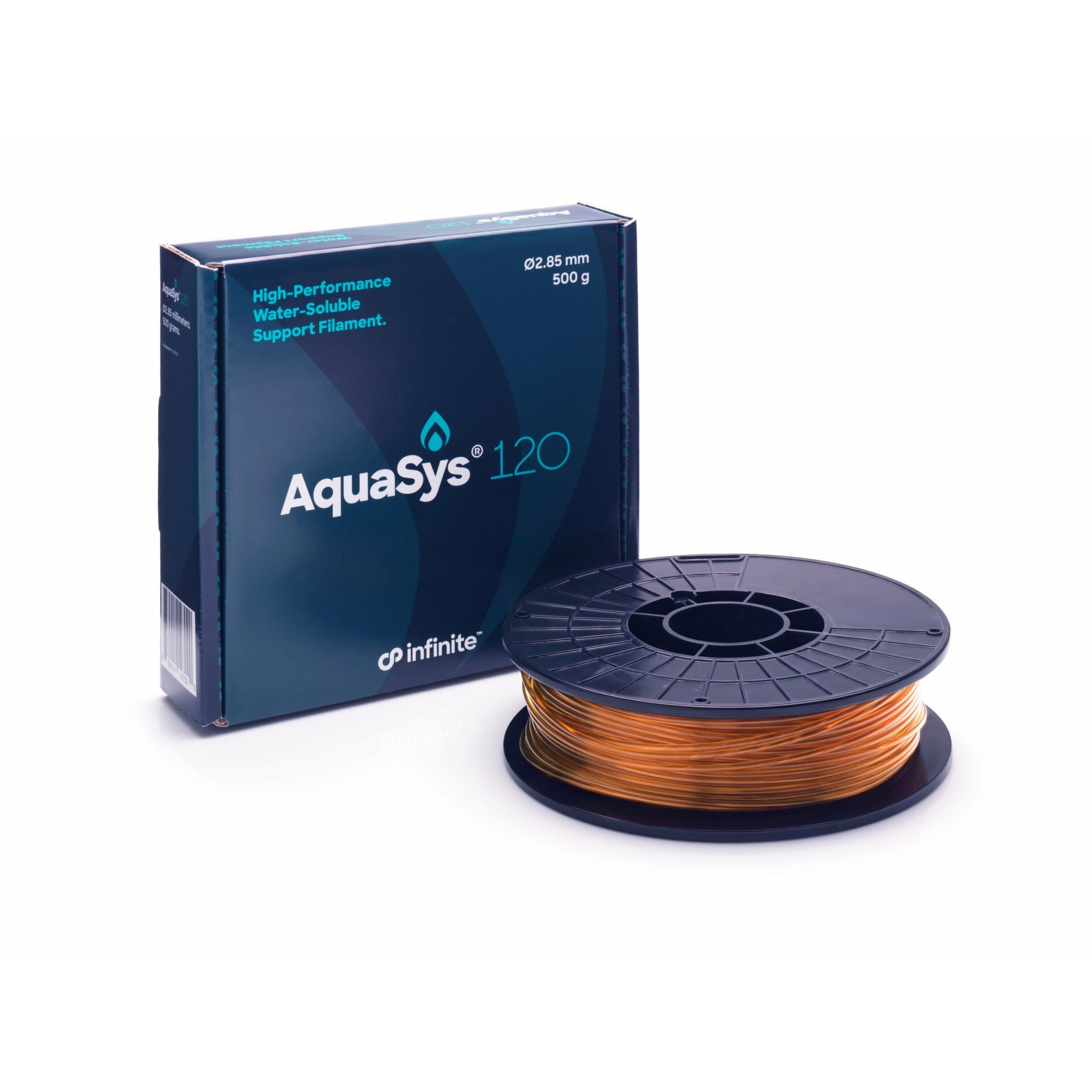 AquaSys 120 Filament Infinite Material Solutions 2.85mm 500g Natural - Indicate Technologies