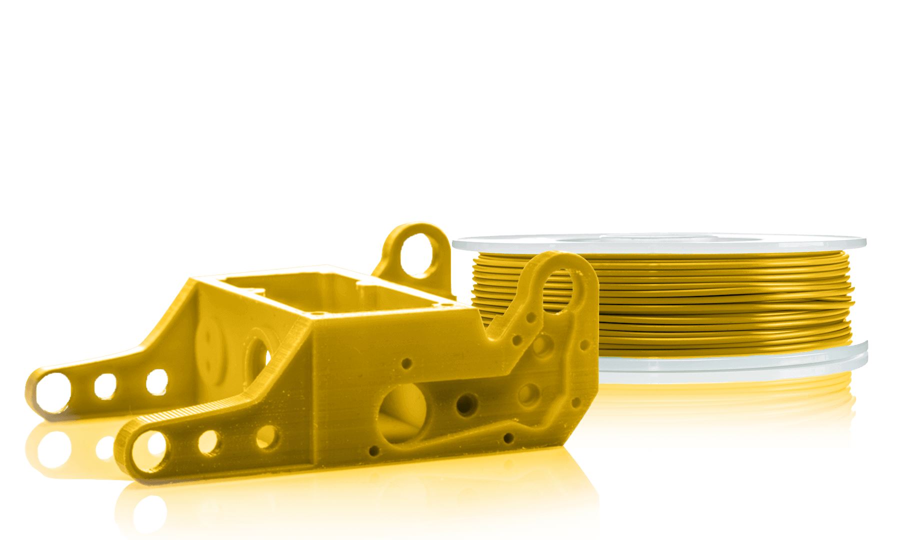 Tough PLA Filament Ultimaker 2.85 mm 750 g Yellow - Indicate Technologies